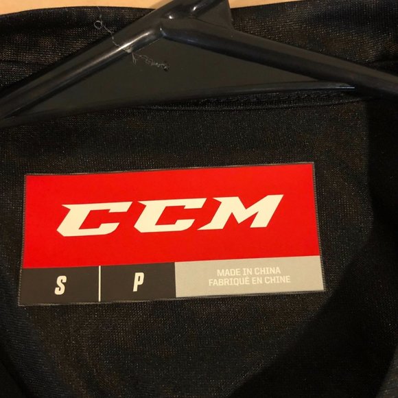 CCM Men's Training Tech Tee - Black - Picture 3 of 5